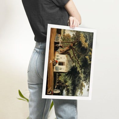 Sacred Tree of Hindus [Thomas Daniell] Art-Poster