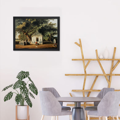 Sacred Tree of Hindus [Thomas Daniell] Art-Poster