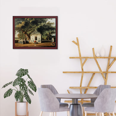 Sacred Tree of Hindus [Thomas Daniell] Art-Poster