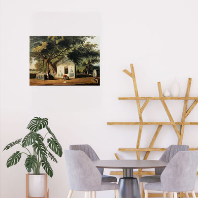 Sacred Tree of Hindus [Thomas Daniell] Art-Poster