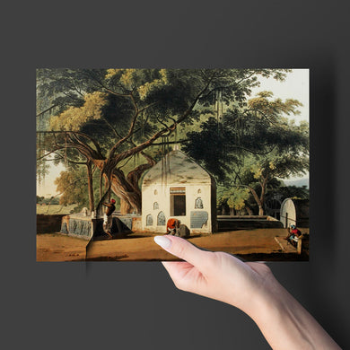 Sacred Tree of Hindus [Thomas Daniell] Art-Poster