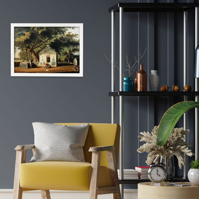 Sacred Tree of Hindus [Thomas Daniell] Art-Poster