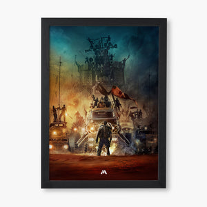 Mad Max-A World Gone Mad Art Poster