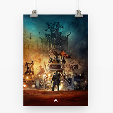 Mad Max-A World Gone Mad Art-Poster