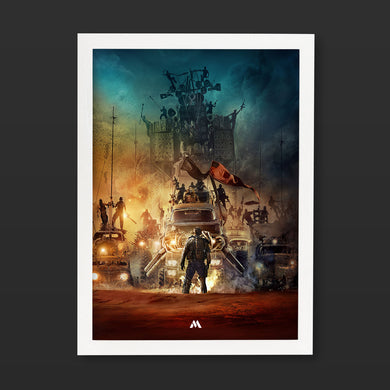 Mad Max-A World Gone Mad Art-Poster