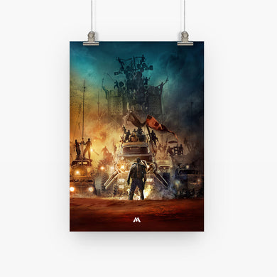 Mad Max-A World Gone Mad Art-Poster