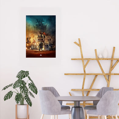 Mad Max-A World Gone Mad Art-Poster
