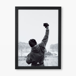 Rocky-Training Montage Art Poster