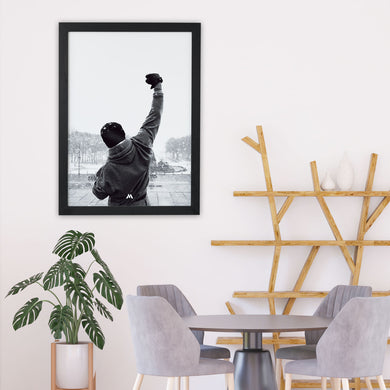 Rocky-Training Montage Art Poster