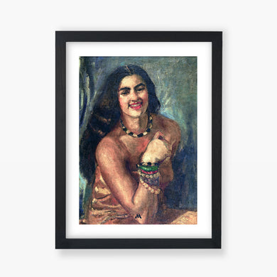 Self Portrait [Amrita Sher Gil] Art-Poster