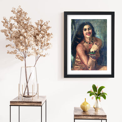 Self Portrait [Amrita Sher Gil] Art-Poster