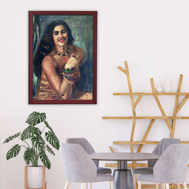 Self Portrait [Amrita Sher Gil] Art-Poster