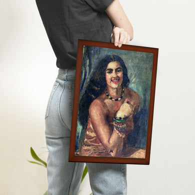 Self Portrait [Amrita Sher Gil] Art-Poster