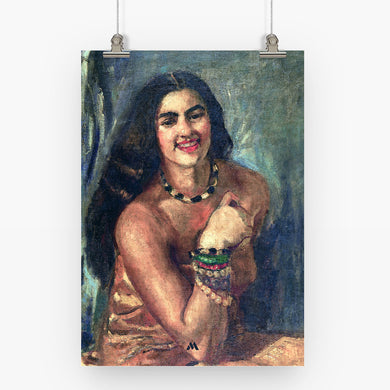 Self Portrait [Amrita Sher Gil] Art-Poster