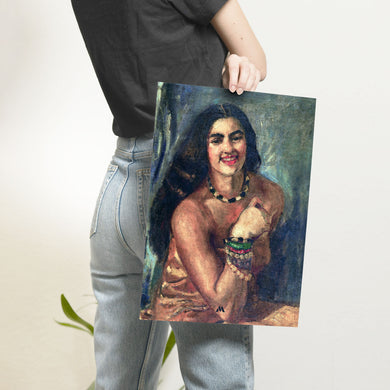 Self Portrait [Amrita Sher Gil] Art-Poster