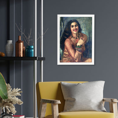Self Portrait [Amrita Sher Gil] Art-Poster