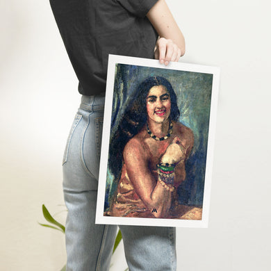 Self Portrait [Amrita Sher Gil] Art-Poster