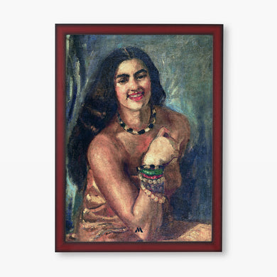 Self Portrait [Amrita Sher Gil] Art-Poster