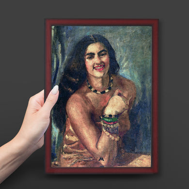 Self Portrait [Amrita Sher Gil] Art-Poster