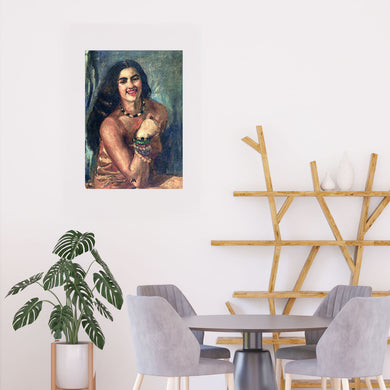 Self Portrait [Amrita Sher Gil] Art-Poster