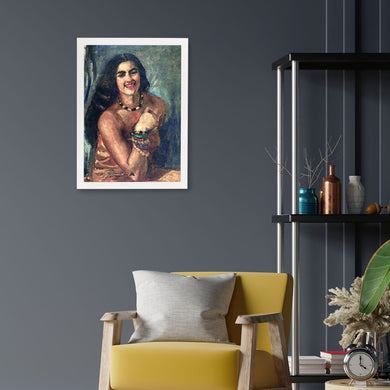 Self Portrait [Amrita Sher Gil] Art-Poster