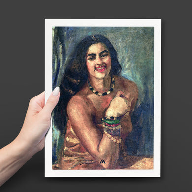 Self Portrait [Amrita Sher Gil] Art-Poster