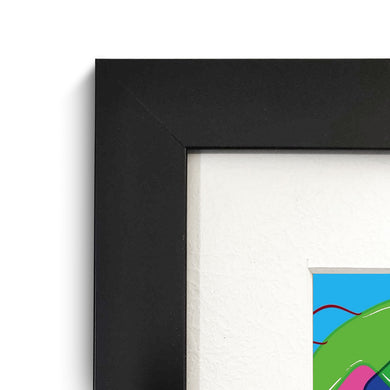 The Simpsons-Homer in Technicolour Art-Poster