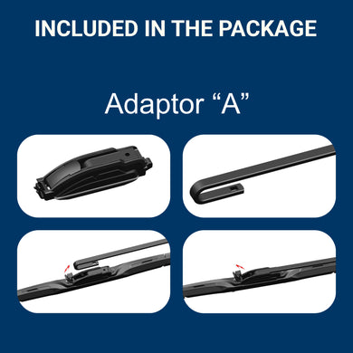 Blaupunkt Velocity Flexi Wiper Blades Pair for Ford Endeavour