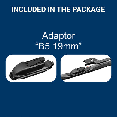 Blaupunkt Velocity Flexi Wiper Blades Pair for Audi A6