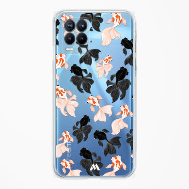 Siamese Fighting Fish Crystal Clear Transparent Case-(Realme)