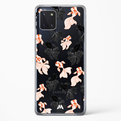 Siamese Fighting Fish Crystal Clear Transparent Case-(Samsung)