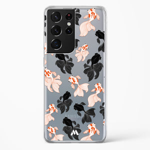 Siamese Fighting Fish Crystal Clear Transparent Case-(Samsung)