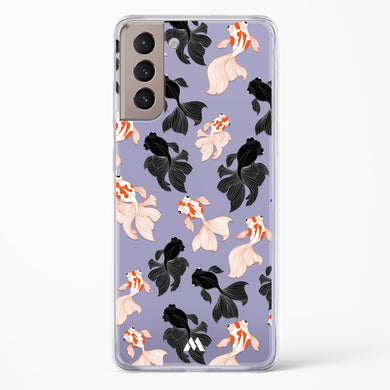 Siamese Fighting Fish Crystal Clear Transparent Case-(Samsung)