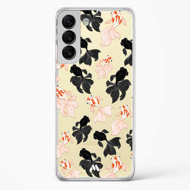 Siamese Fighting Fish Crystal Clear Transparent Case-(Samsung)