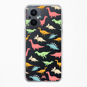 Jurassic Perks Crystal Clear Transparent Case-(Oppo)