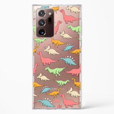 Jurassic Perks Crystal Clear Transparent Case-(Samsung)