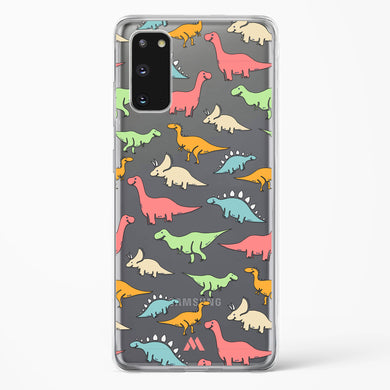 Jurassic Perks Crystal Clear Transparent Case-(Samsung)