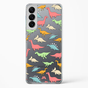 Jurassic Perks Crystal Clear Transparent Case-(Samsung)