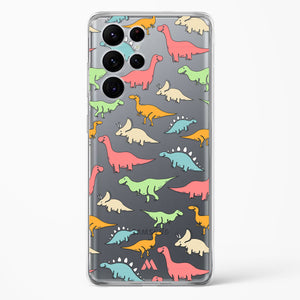 Jurassic Perks Crystal Clear Transparent Case-(Samsung)