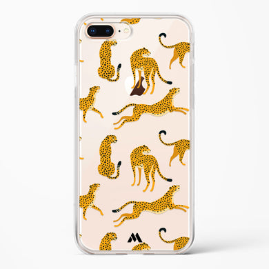 Wildling Cheetahs Crystal Clear Transparent Case (Apple)
