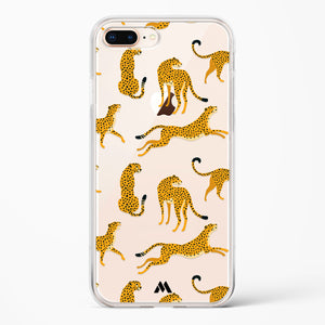 Wildling Cheetahs Crystal Clear Transparent Case-(Apple)