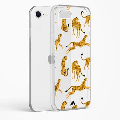 Wildling Cheetahs Crystal Clear Transparent Case (Apple)