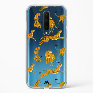 Wildling Cheetahs Crystal Clear Transparent Case-(OnePlus)