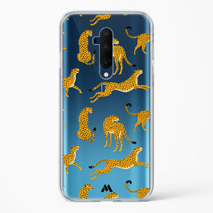 Wildling Cheetahs Crystal Clear Transparent Case-(OnePlus)