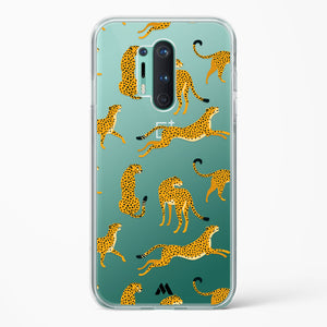 Wildling Cheetahs Crystal Clear Transparent Case-(OnePlus)