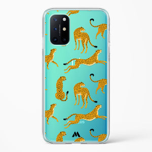Wildling Cheetahs Crystal Clear Transparent Case-(OnePlus)