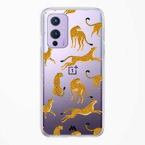 Wildling Cheetahs Crystal Clear Transparent Case-(OnePlus)