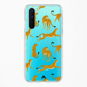Wildling Cheetahs Crystal Clear Transparent Case-(OnePlus)