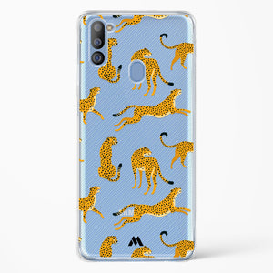 Wildling Cheetahs Crystal Clear Transparent Case-(Samsung)