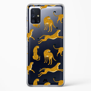 Wildling Cheetahs Crystal Clear Transparent Case-(Samsung)